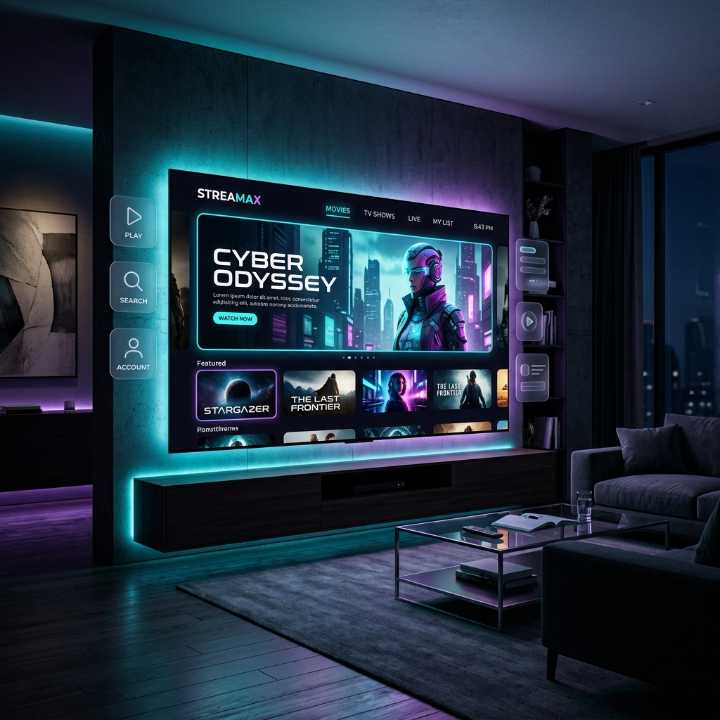 Fondo carrusel tv Flujo TV